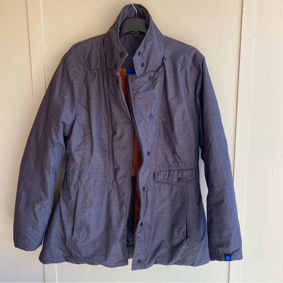 GUC Irideon Riding Wear Insulated Houndstooth Coat Size L - Picture 1 of 16